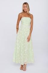 Dress Ready Strapless Maxi Dress Mint